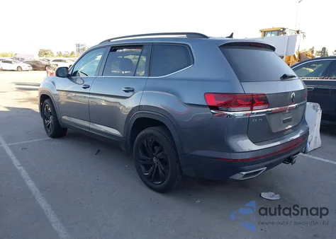 2022 Volkswagen Atlas 3.6L V6 Se W/Technology from USA, damaged, VIN 1V2JR2CA1NC511425